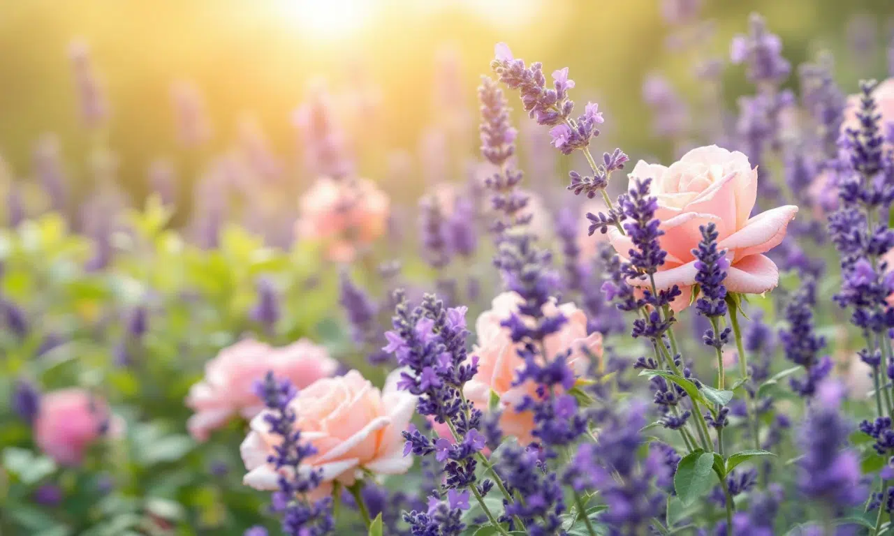 Boost your roses: discover the best companion plants for bigger blooms and pest protection!