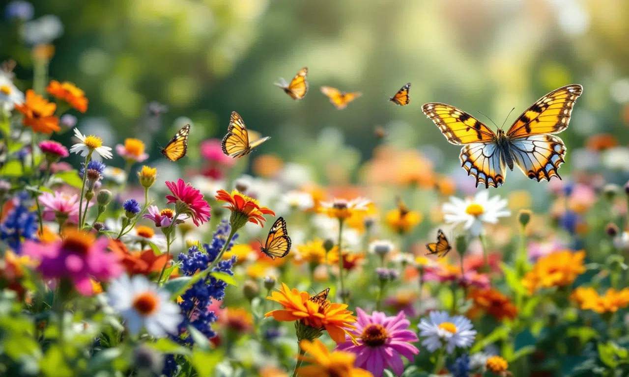 Transform your garden into a butterfly haven with wildflowers