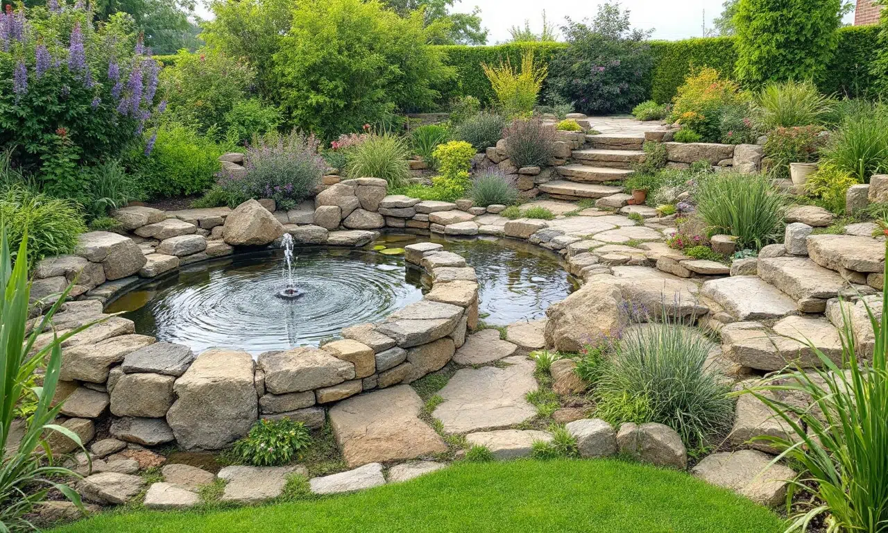 Why pondless water features are taking over English gardens this spring