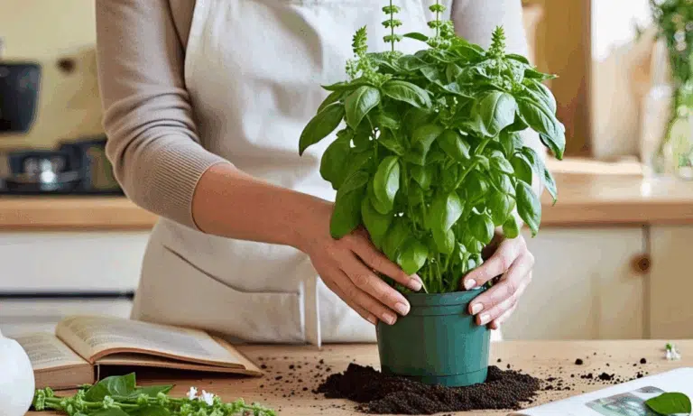The secret to turning supermarket basil into a lush herb plant
